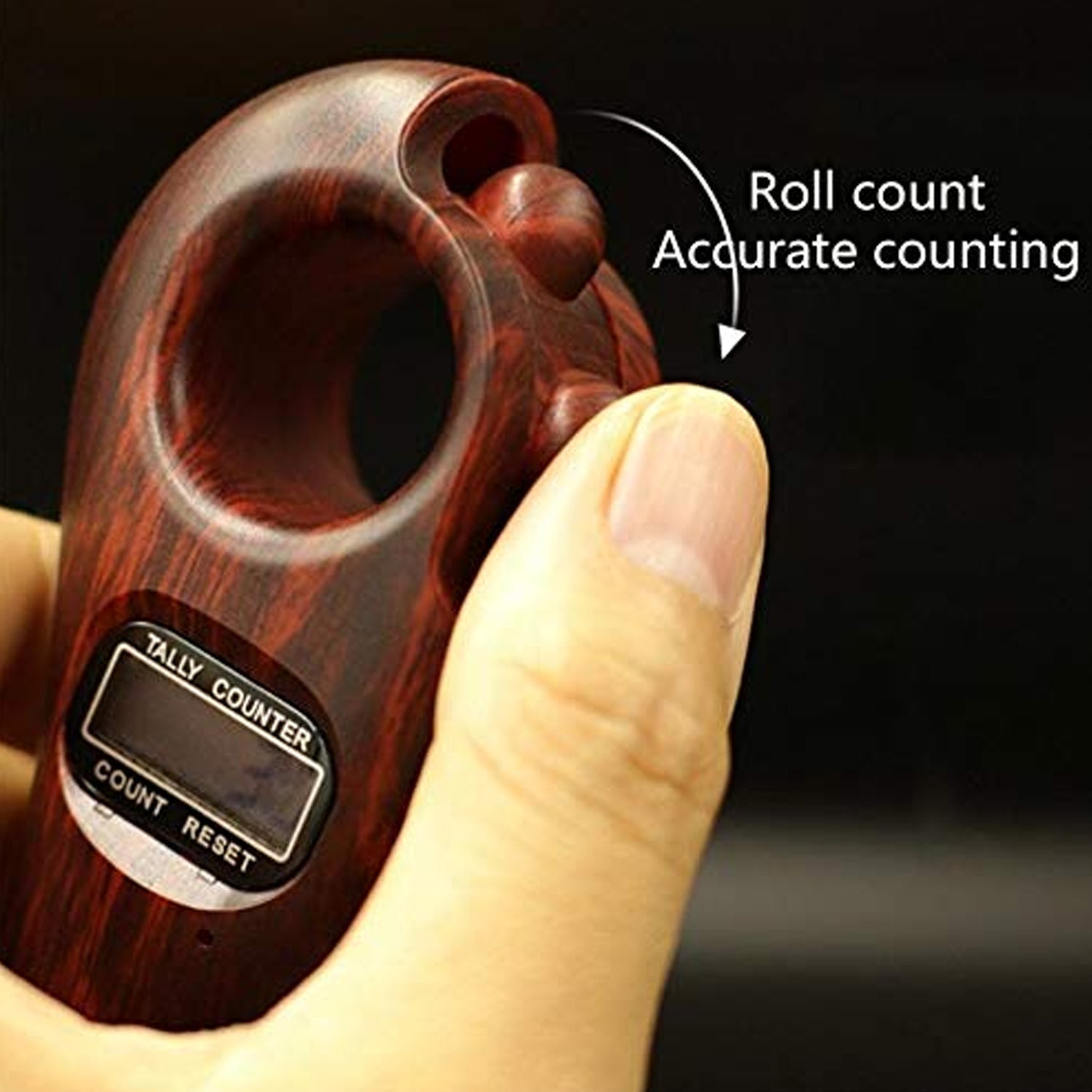 12828 Digital Tasbih/Tasbeeh Digital Tally Counter, Wooden Religious Tally Counter Digital Beads (for Zikr/Naam Jaap) 12828 Digital Tasbih/Tasbeeh Digital Tally Counter, Wooden Religious Tally Counter Digital Beads (for Zikr/Naam Jaap)